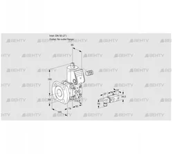 VAS350/-F/NW (88011862) Газовый клапан Kromschroder