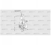 VAS3-/50F/LQSR (88012805) Газовый клапан Kromschroder