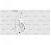 VAV3T50N/NQSLAK (88024271) Газовый клапан с регулятором соотношения Kromschroder