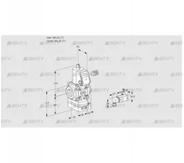 VAD125R/NW-100A (88006355) Газовый клапан с регулятором давления Kromschroder