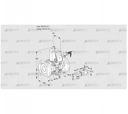 VAS350F/NW (88010695) Газовый клапан Kromschroder