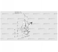 VAG240R/NWSRAE (88012846) Газовый клапан с регулятором соотношения Kromschroder