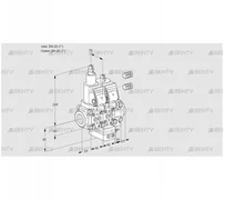 VCH1E25R/25R05LHEVWGR3/PPPP/PPPP (88100974) Клапан с регулятором расхода Kromschroder