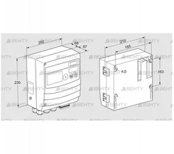 BCU460W8P6C0D0000K1E1-/LM400WF3O0E1- (88680215) Блок управления горением Kromschroder