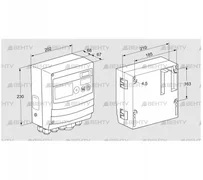 BCU460W3P2C0D1000K1E0-/LM400WF0O0E1- (88680091) Блок управления горением Kromschroder