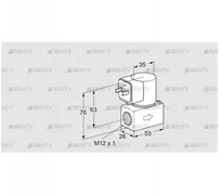 VG 6K03T6G (85229011) Запорный газовый клапан Kromschroder