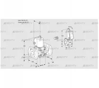 VAS3E50F/50F05NWL/BS/PP (88104055) Газовый клапан Kromschroder