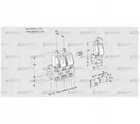 VCS3E40R/40R05NNWR/2-PP/PPBS (88106880) Сдвоенный газовый клапан Kromschroder