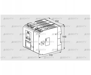 BCU560QC1F1U0D0K1-E (88670170) Блок управления горением Kromschroder