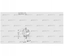 VMO340R05M38 (88033171) Расходомер Kromschroder