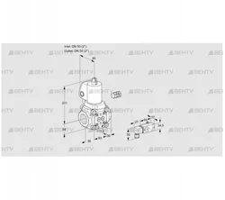 VAS350R/NKGL (88028051) Газовый клапан Kromschroder