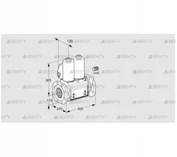 VCS9125F05NNAL3B/PPPP/PPPP (88207736) Сдвоенный газовый клапан Kromschroder