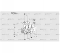 VCS3E50F/50F05FNNVWR3/PPPP/PPPP (88106188) Сдвоенный газовый клапан Kromschroder