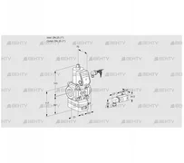 VAD125R/NW-50A (88000365) Газовый клапан с регулятором давления Kromschroder