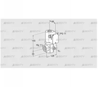 VG 40/32R02NT31D (85208030) Запорный газовый клапан Kromschroder