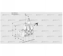 VCS3E50F/50R05NLWR/PPPP/PPPP (88104980) Сдвоенный газовый клапан Kromschroder