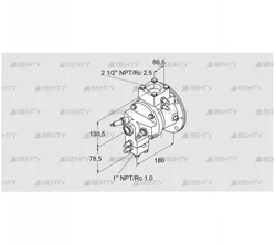 TJ28.0075-A2AMSCNF5D9XSB0 (85401032) Газовая горелка Kromschroder