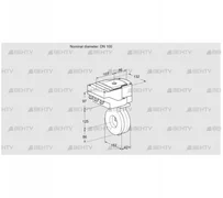 IBG100Z05/20-07W2T (88302221) Дроссельная заслонка Kromschroder