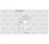 IBG40/25Z05/20-60W3TR10 (88303569) Дроссельная заслонка Kromschroder