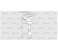 IBHR40Z01A/20-30W3TR10 (88303527) Дроссельная заслонка Kromschroder