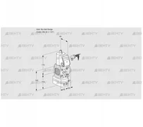 VAD2-/40R/NW-50A (88027831) Газовый клапан с регулятором давления Kromschroder