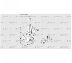 VAS350/-F/NKGR (88024296) Газовый клапан Kromschroder