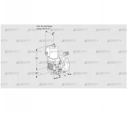 VAS3-/50F/NWSL (88032814) Газовый клапан Kromschroder