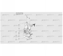 VAG1-/15R/NKBE (88031770) Газовый клапан с регулятором соотношения Kromschroder