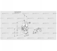 VAD1-/25R/NW-50A (88031187) Газовый клапан с регулятором давления Kromschroder