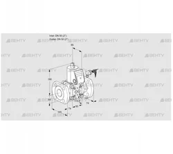 VAS350F/NQ (88004897) Газовый клапан Kromschroder