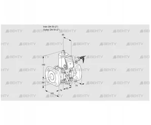 VAS350F/NW (88004900) Газовый клапан Kromschroder