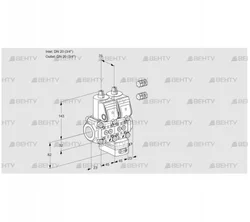 VCD1E20R/20R05ND-25QR3/PPPP/PPPP (88105725) Регулятор давления Kromschroder