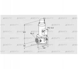 VR 50R01RQ33D (85248270) Воздушный электромагнитный клапан Kromschroder