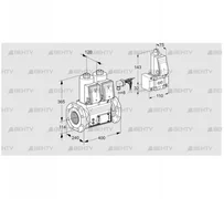 VCS9125F05NNARE/PPB-/PPPP (88203661) Сдвоенный газовый клапан Kromschroder