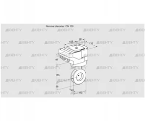 IBGF100W05/40A2A (88303107) Дроссельная заслонка Kromschroder