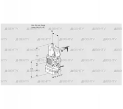 VAG1-/15R/NKBE (88003117) Газовый клапан с регулятором соотношения Kromschroder