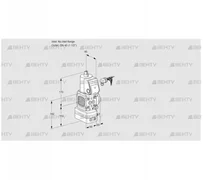 VAD2-/40R/NW-50A (88030912) Газовый клапан с регулятором давления Kromschroder