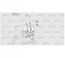 VCD3E40R/50R05ND-50WR3/PPPP/PPPP (88101605) Регулятор давления Kromschroder