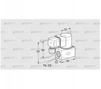 VG 10R01Q6L (85233041) Запорный газовый клапан Kromschroder