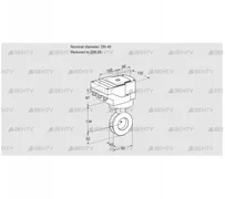 IBGF40/25Z05/20-15Q3E (88301080) Дроссельная заслонка Kromschroder