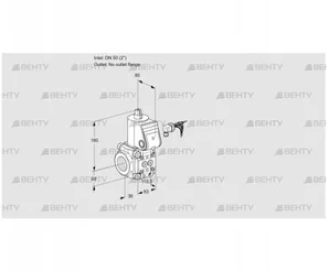 VAS350/-R/NW (88002960) Газовый клапан Kromschroder