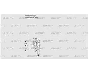 VMV2-05P (88013033) Регулирующая задвижка Kromschroder