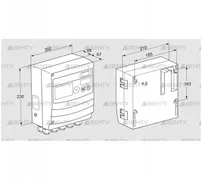 BCU460W3P1C0D0000K1E1-/LM400WF3O0E1- (88680280) Блок управления горением Kromschroder