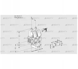 VCD1E25R/25R05FND-25WR/3-PP/PP3- (88105760) Регулятор давления Kromschroder