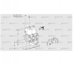 VCG1E15R/15R05NGKWL/MMPP/2--2 (88102988) Клапан с регулятором соотношения Kromschroder