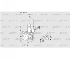 VAS350/-F/NW (88025847) Газовый клапан Kromschroder