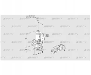 VAS350/-R/NW (88010705) Газовый клапан Kromschroder