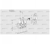 VCS3E50R/50R05NNWR/PPPP/PPBS (88105511) Сдвоенный газовый клапан Kromschroder