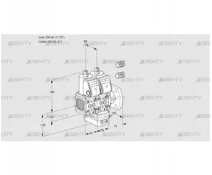 VCD3E40R/50F05FND-100WR3/PPPP/PPPP (88106197) Регулятор давления Kromschroder