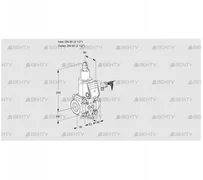 VAS365R/LK (88010484) Газовый клапан Kromschroder